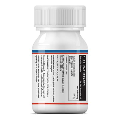 INLIFE Guduchi 500 mg Veg Capsule 60's - Herbal Dietary Supplement