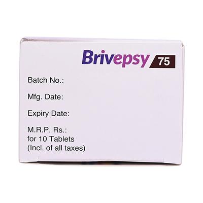 BRIVEPSY 75 Tablet 14's - Epilepsy/Convulsion-Ant