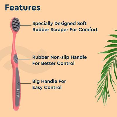 Gubb Tongue Cleaner Plastic 2 Pcs 175G 2's - Floss & Tongue Cleaners