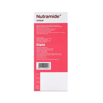 Nutramide Mixed Fruit Flavour Syrup 200ml - Supplements-Vam
