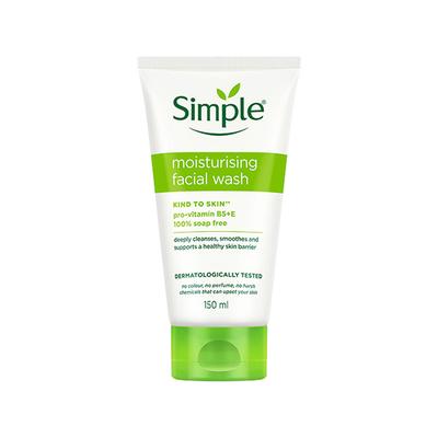 Simple Kind To Skin Moisturising Facial Wash 150 ml - Face Wash & Cleansers