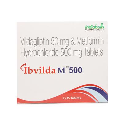 IBVILDA M 500mg Tablet 15's - Diabetes-Ant