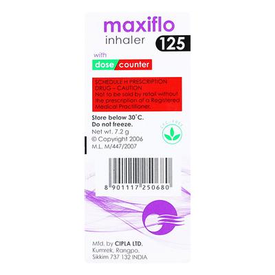 Maxiflo 125 Inhaler 120Md - Asthma/COPD-Ast
