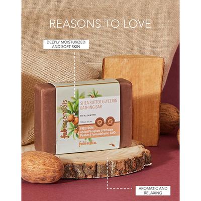 Fabessentials Shea Butter Glycerin Bathing Bar 100 gm - Soaps