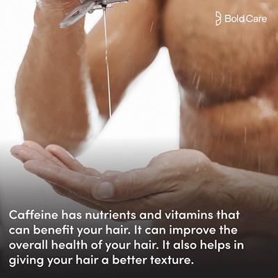 Bold Care Apple Cider Vinegar and Caffeine DHT Blocker Shampoo - For Men 200 ml - Shampoos