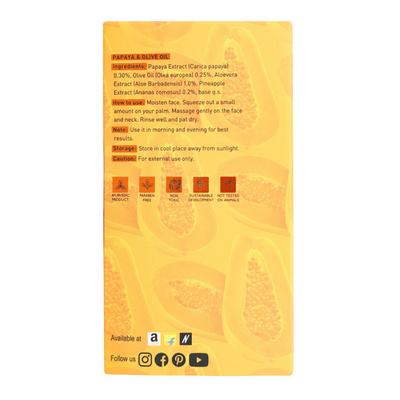 Fashion Colour Papaya Face Wash 130 gm - Face Wash & Cleansers