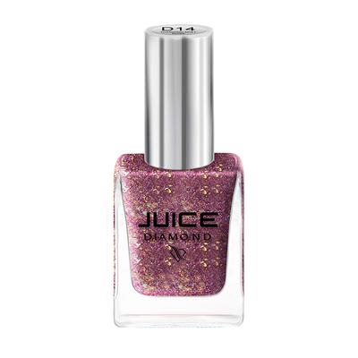 JUICE One Coat Long Lasting Quick Dry Chip Resistent Nail Polish DIAMOND MIST ROSE 11 ml - Nail Polish