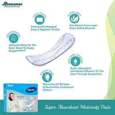 Dignity Mom Maternity Pads (M) 5's - Maternity Pads