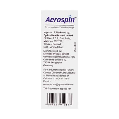 AEROSPIN Device 1's - Asthma/COPD-Ast