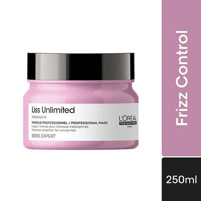 L'Oreal Professionnel Serie Expert Liss Unlimited Mask 250 gm - Conditioners