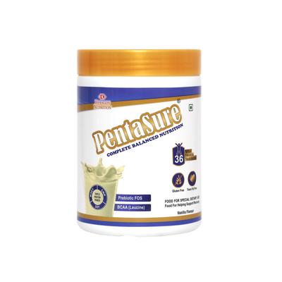 PentaSure Complete Balanced Nutrition Powder - Vanilla Flavour 400 g - Daily Health Drinks
