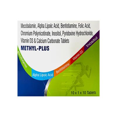 METHYL PLUS Tablet 10's - Supplements-Vam