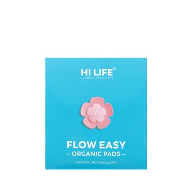 Hi Life Flow Easy Organic Pads 15's - Sanitary Napkins
