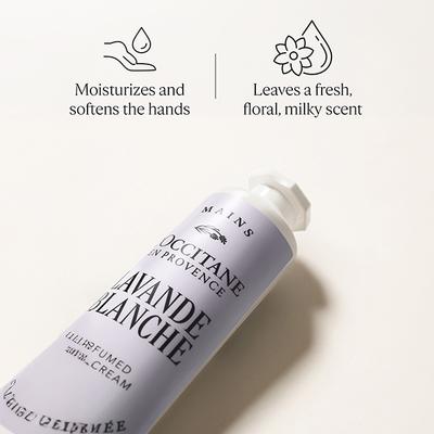 L'Occitane White Lavender Hand Cream 30 ml - Hand Creams