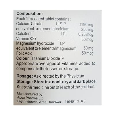 HEALOCAL K Tablet 10's - Supplements-Cal