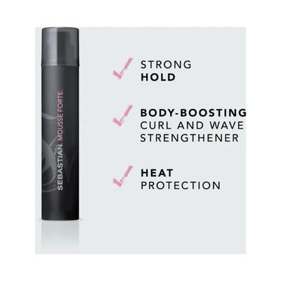 Sebastian Professional Mousse Forte 200 ml - Hair Gels & Waxes