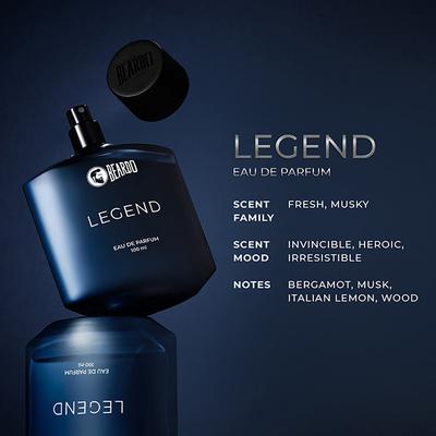 Beardo Legend Perfume Edp for Men Strong and Long Lasting Fresh Fragrance 100 ml - Men Perfumes (Edt/Edp)