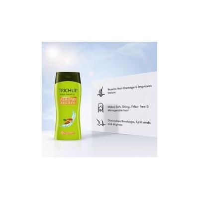 Trichup Herbal Shampoo - Almond Protein Repairs & Strengthens Hair 200 ml - Shampoos