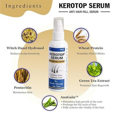 Kerotop Anti Hair Fall Serum 100 ml - Hair Serums