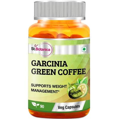 StBotanica Garcinia Green Coffee For Weight Management - 90 Veg Capsules 1's - Weight Loss
