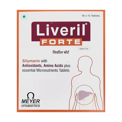 LIVERIL FORTE GLUTEN FREE Tablet 15's - Supplements-Vam