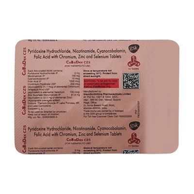 Cobadex Czs Tablet 15'S - Supplements-Vam