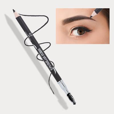 Half N Half Arch My Brows Long Lasting Automatic Eyebrow Pencil & Brush, Caramel-02 2 g - Eyebrow Pencils & Enhancers