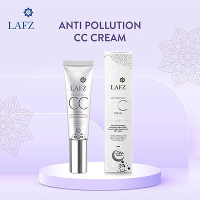 Lafz Light Beige Anti - Pollution CC Cream 100 gm - Foundation