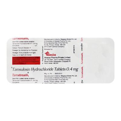Tamstream Tablet 10'S - Bladder And Prostate Disorders-Dru
