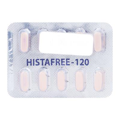 Histafree 120mg Tablet 10'S - Allergies-Ant