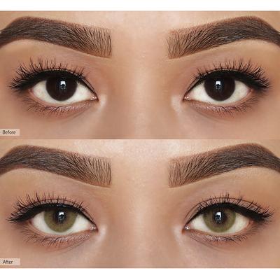 O-Lens Russian Velvet Monthly Coloured Contact Lenses - Green ( 0.00 ) 1's - Eyecare Lenses