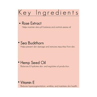 VITAMINS & SEA BEAUTY, Moisturizing Facial Oil Rosehip Sea Buckthorn 60ml - Face Oils