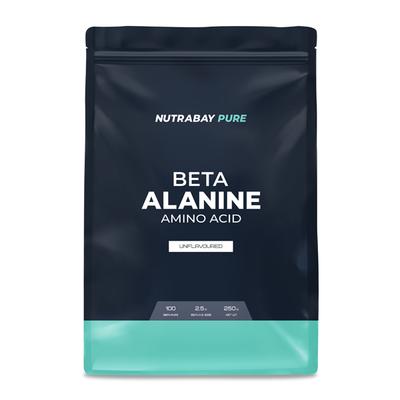 Nutrabay Pure Beta Alanine Amino Acid Powder - Unflavoured 250 gm - Amino Acids