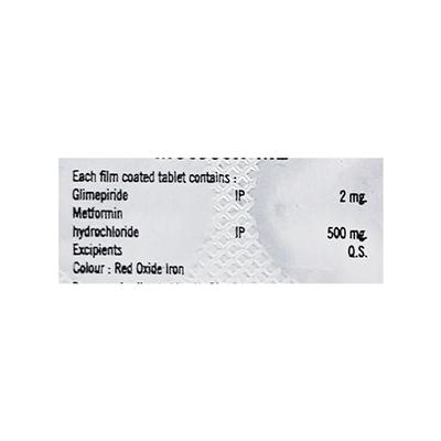 METOSSIL M 2 Tablet 10's - Diabetes-Ant