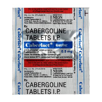 Caberlact 0.5mg Tablet 2'S - Parkinsonism-Apd