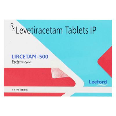 Lircetam 500mg Tablet 10'S - Epilepsy/Convulsion-Ant