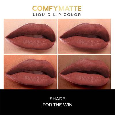 Faces Canada Comfy Matte Mini Liquid Lipcolor- 08 For The Win + 09 Truth Be Told 2.4ml each 2's - Liquid Lipsticks