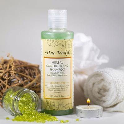 Aloe Veda Herbal Conditioning Shampoo 200 ml - Shampoos
