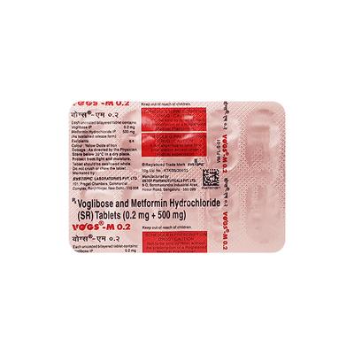 Vogs M 0.2mg Tablet 10'S - Diabetes-Ant