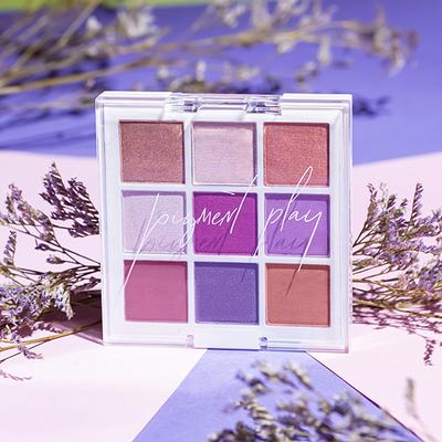 Playground Hero Shadow Palette - Golden Lilac Fields 9 gm - Face Palettes