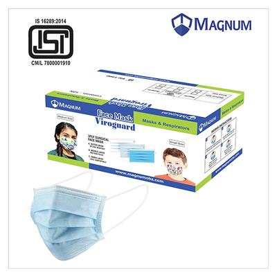 Magnum Viroguard 3 Ply Surgical Face Mask for Kids 50's - Face Mask