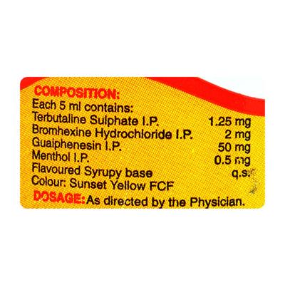 Ascoril + Expectorant 120ml - Cough And Cold-Cou