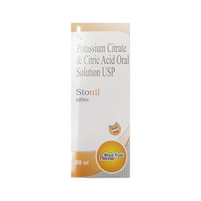 STONIL Sugar Free Mixed Fruit Flavour Oral Solution 200ml - Kidney Disease/Stones-Oth