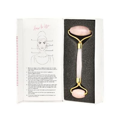 Dromen & Co Rose Quartz Facial Roller 150gm - Massagers