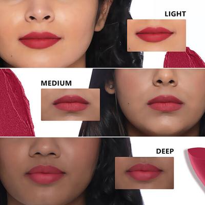 Plum Matterrific Lipstick Go Rouge - 125 (Raspberry Pink) 4.2 gm - Lipsticks