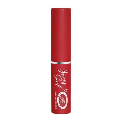 Fashion Colour Jersy Girl Kiss Proof No Transfer Lipstick, 8 Dull Red 2 gm - Lipsticks