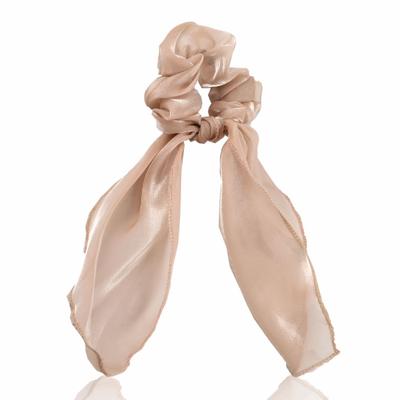 GUBB Hair Scarf Scrunchie for Women, Elastic Hair Band, Hair Tie - Golden Hues 1's - Hair Clips/Bands