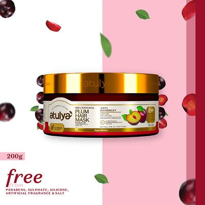 Atulya Plum Hair Mask 200 gm - Hair Masks & Packs