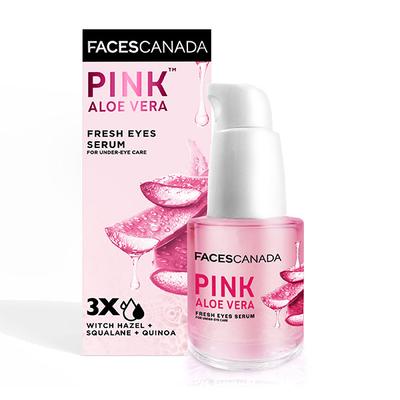 FACESCANADA Pink Aloe Vera Fresh Eyes Serum 15 ml - Face Serum