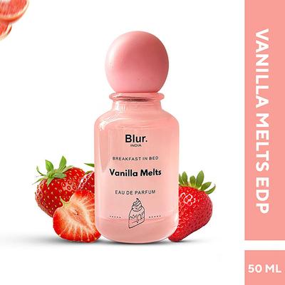 Blur India Perfume for Women - Vanilla Melts, Warm & Cozy Eau De Parfum, Long Lasting Perfume 50 ml - Women Perfumes (Edt/Edp)